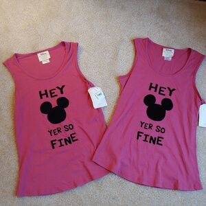 NWT Munki Munki Disney mickey matching tanks